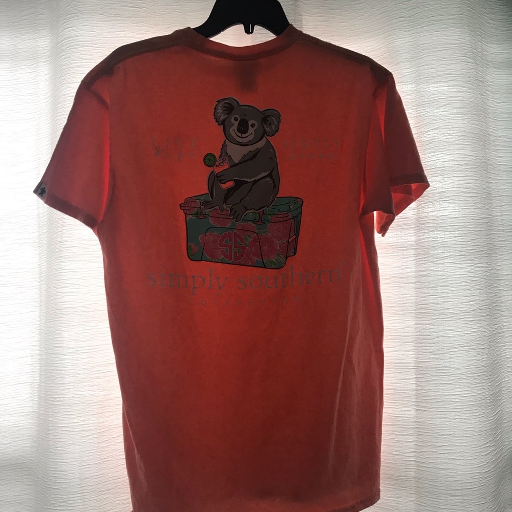 Simply Southern Coral Tee
